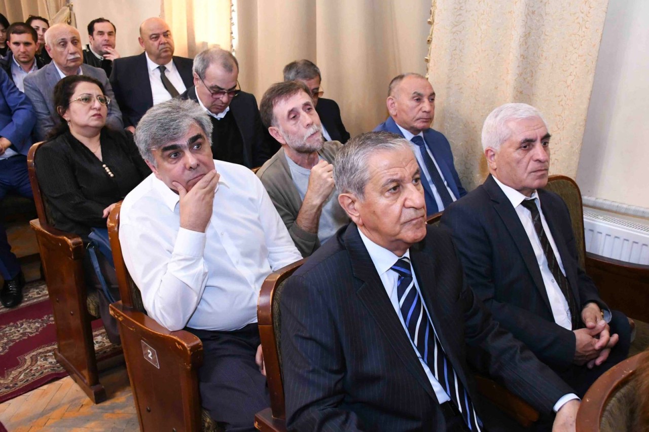 ADAU-da professor Yunis Səfərovun 100 illik yubileyi qeyd olundu - FOTOLAR